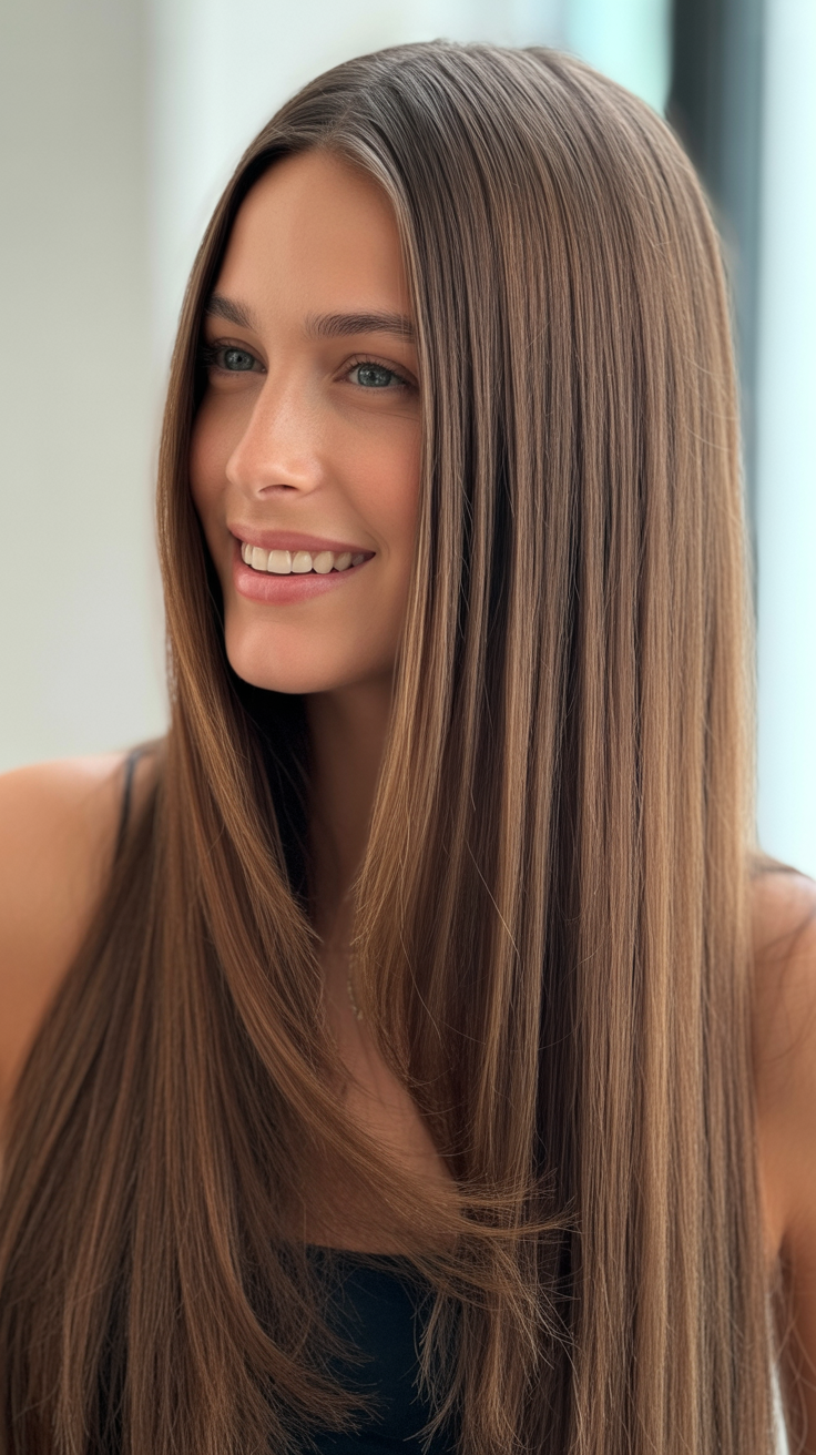 Gorgeous Straight Hairstyles for Long Hair
