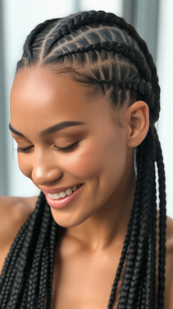 Dutch Braids (Inverted Braids)
