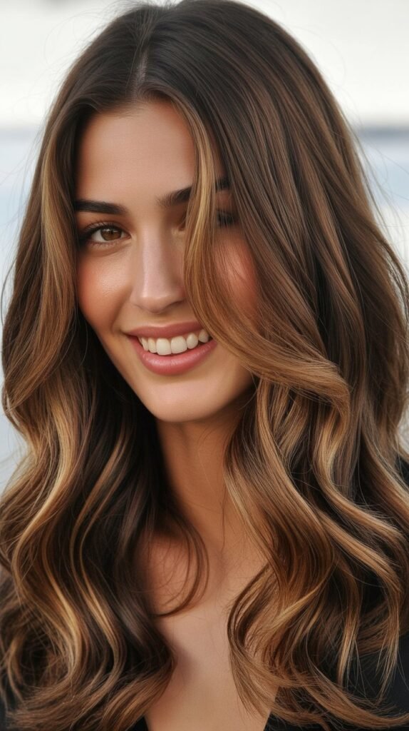 Balayage Highlights with Natural Graduation