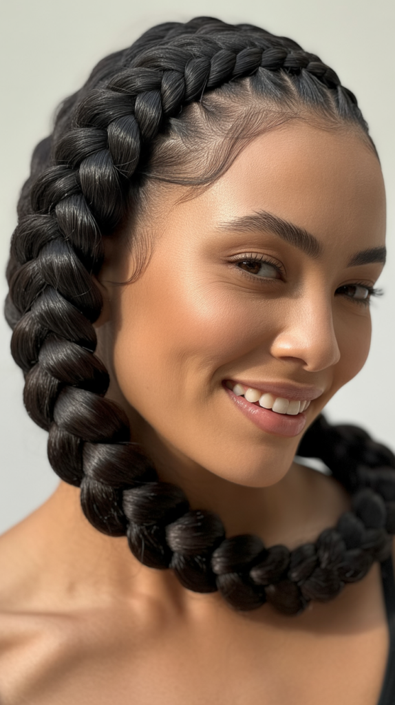 Curved/Banana Braids