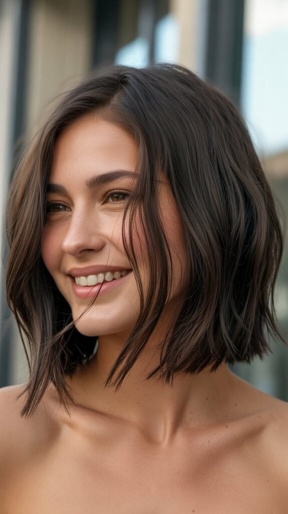 Choppy Bob with Piecey Texture