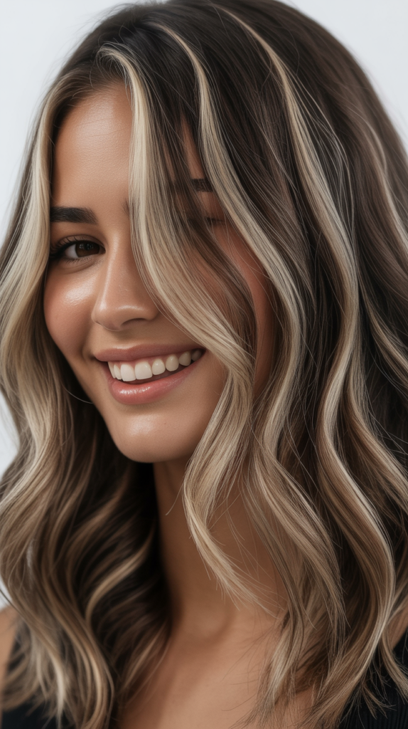 Ash Blonde Highlights