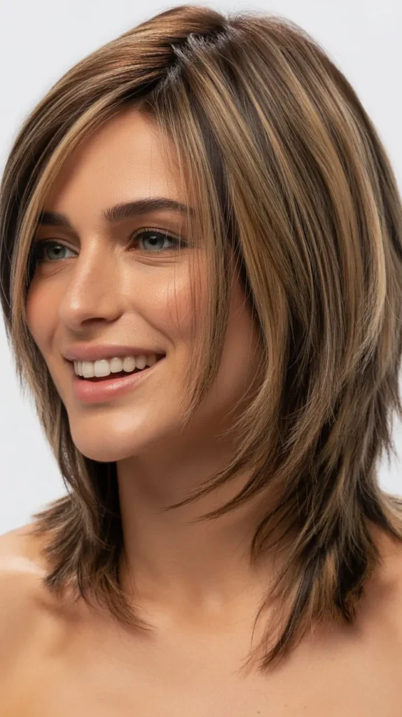 Razored Layered Long Bob