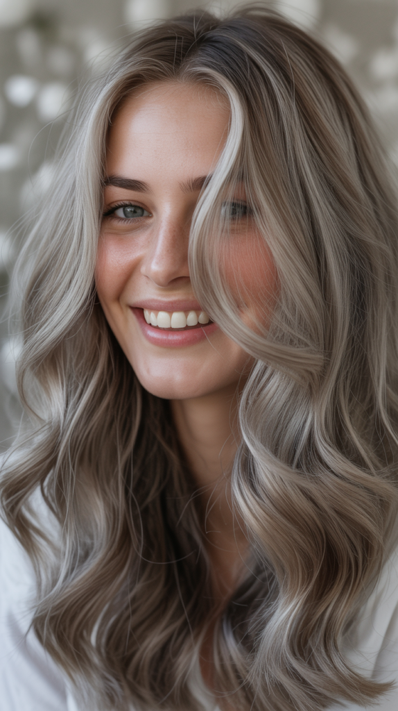 Ash Brown with Silver Undertones