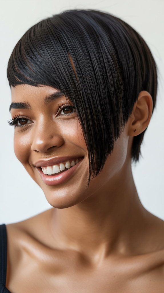 Asymmetrical Straight Pixie