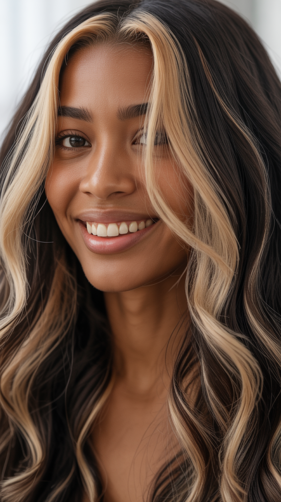 Vanilla Blonde Highlights