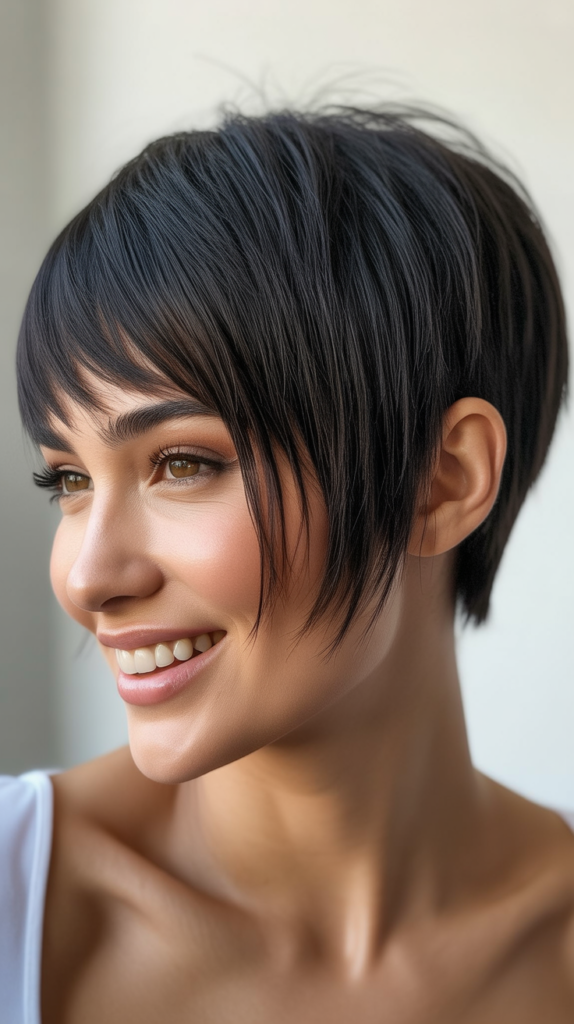 Wispy Straight Pixie