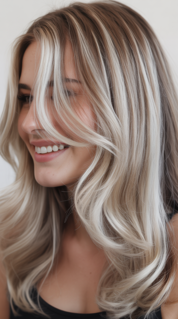 Ash Blonde Highlights