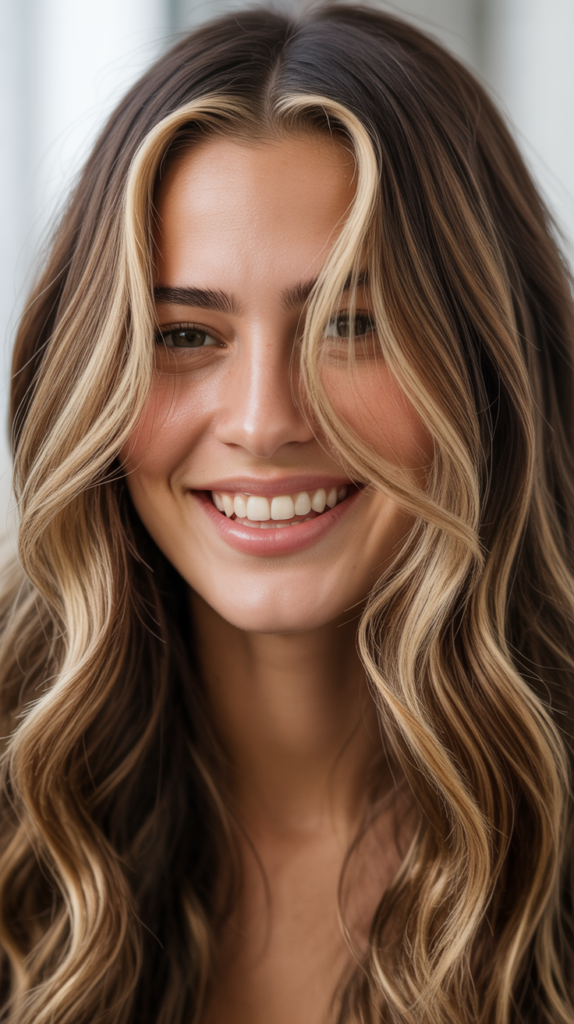 Blonde Money Piece Highlights