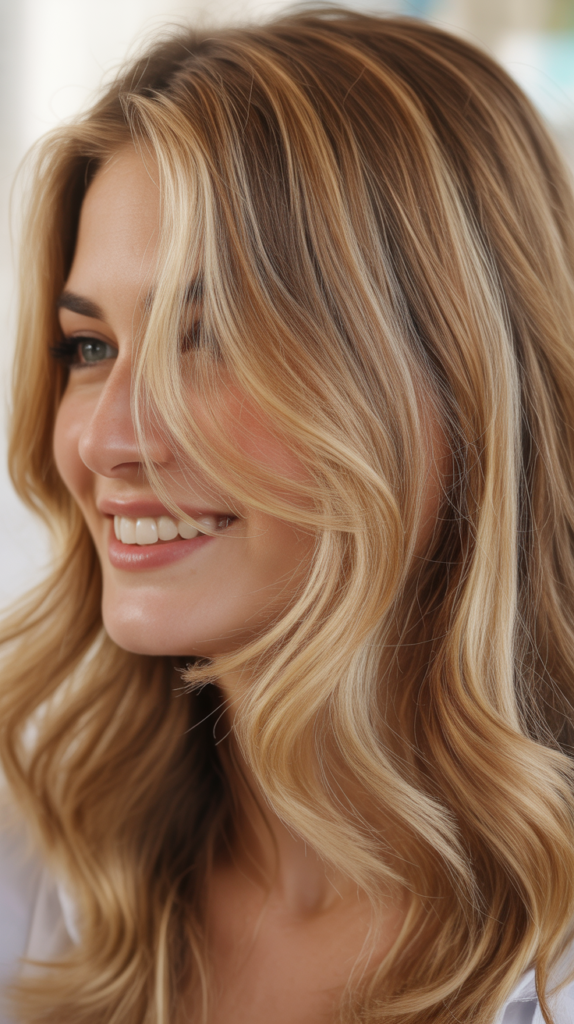Warm Blonde Highlights