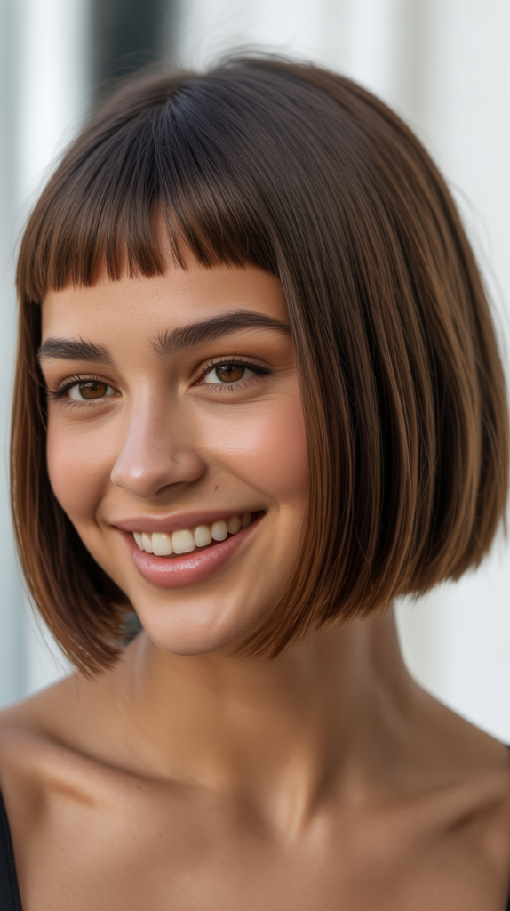 The Micro Fringe Bob