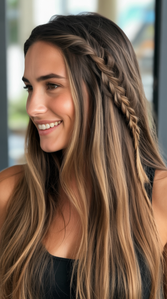 Waterfall Braid Accent