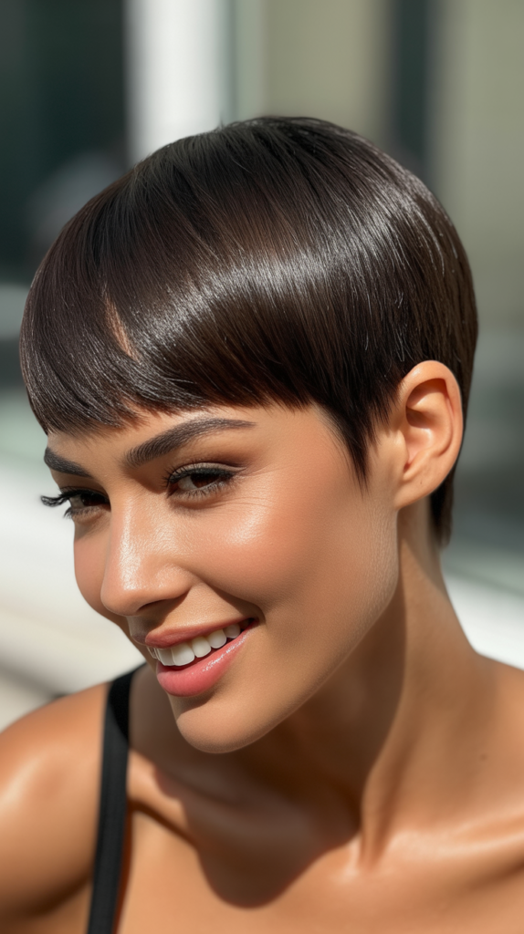 Sleek Pixie Cut