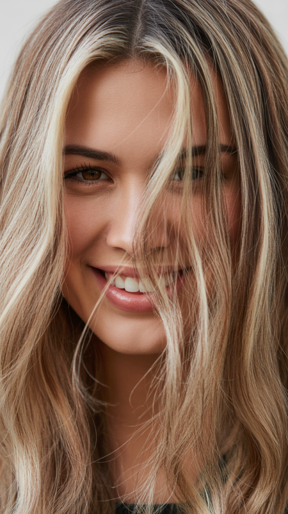 Champagne Blonde Highlights