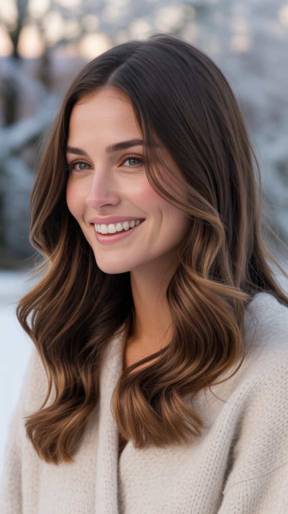 Best Elegant Winter Hair Colors for Brunettes