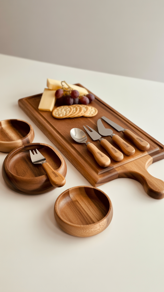 Wooden Cheese Board Sets