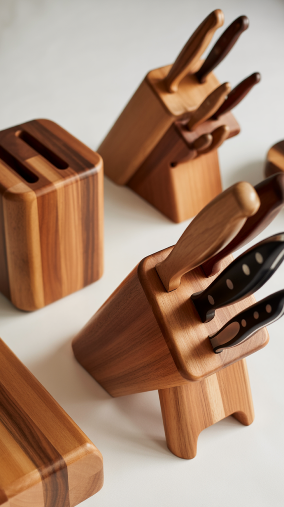 Wooden Knife Blocks