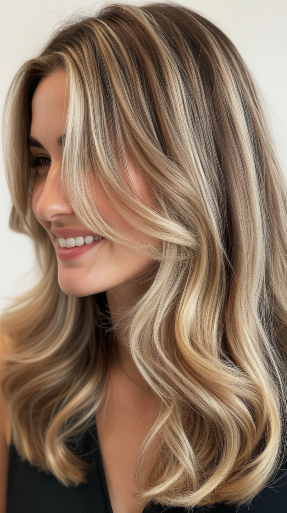 Blonde Foil Highlights for Precision