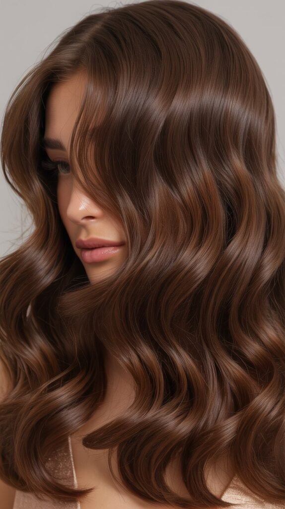 Glossy Chocolate Lowlights