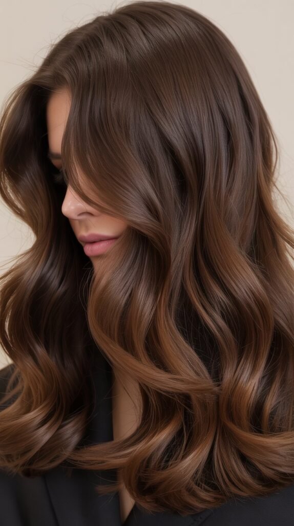 Subtle Espresso Balayage for Natural Look
