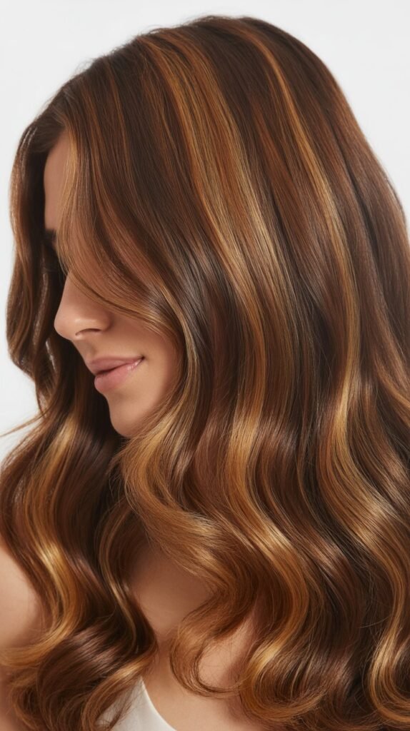 Chocolate Caramel Melt for Fine Hair