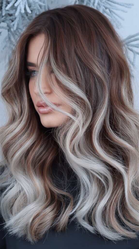 Icy Brunette Balayage