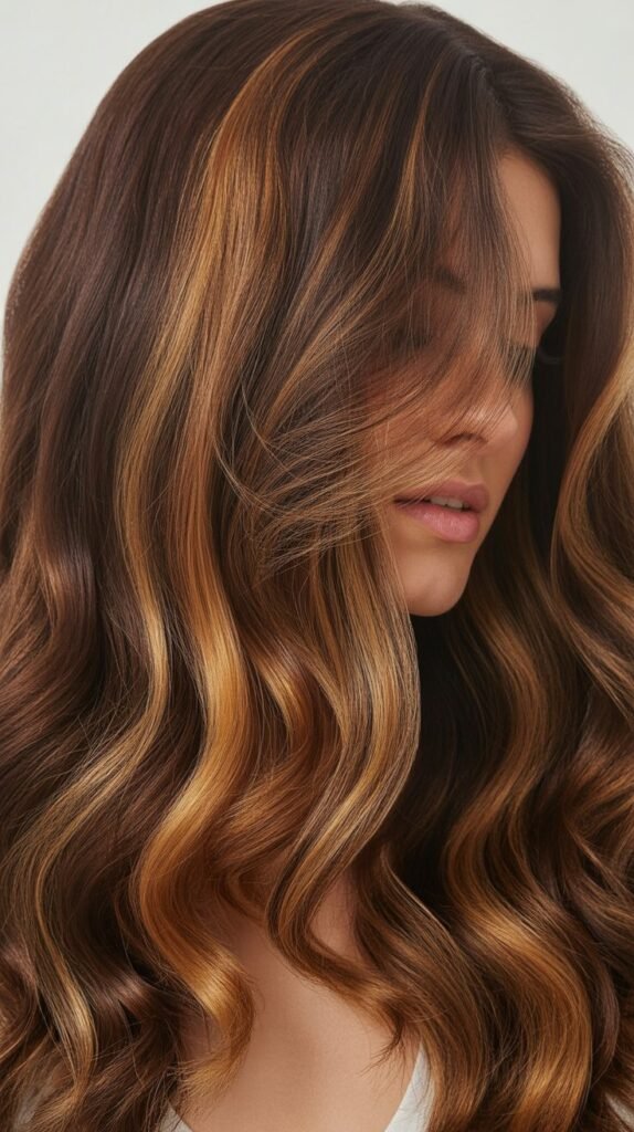 Chocolate Caramel Melt for Thick Hair