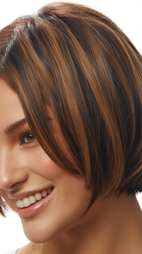 Smoky Brown Lowlights