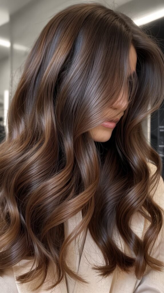 Espresso Balayage with Mocha Dimension