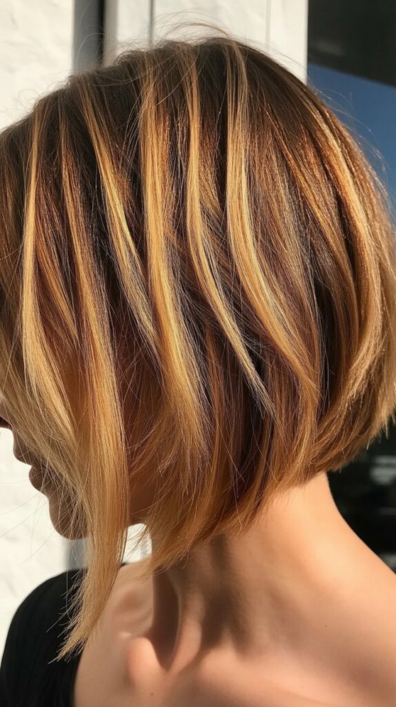 Best 33+ Choppy Bob Haircuts for Fine Hair You'll Want to Try This Year 11 Choppy Bob with Balayage Highlights
