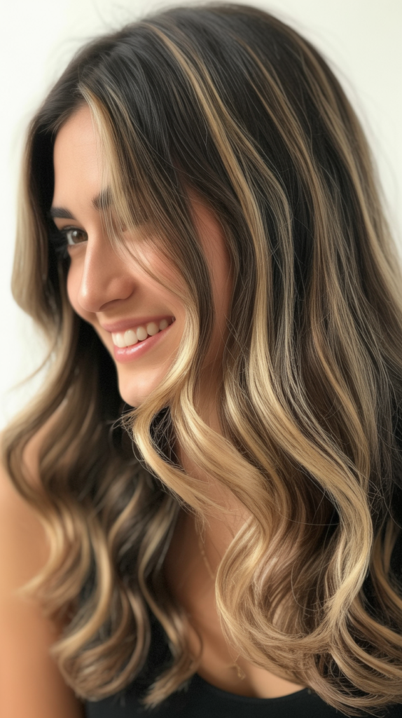 Balayage Blonde Highlights