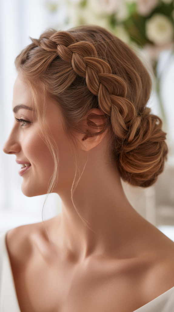 Intricate Five Strand Braid Bun