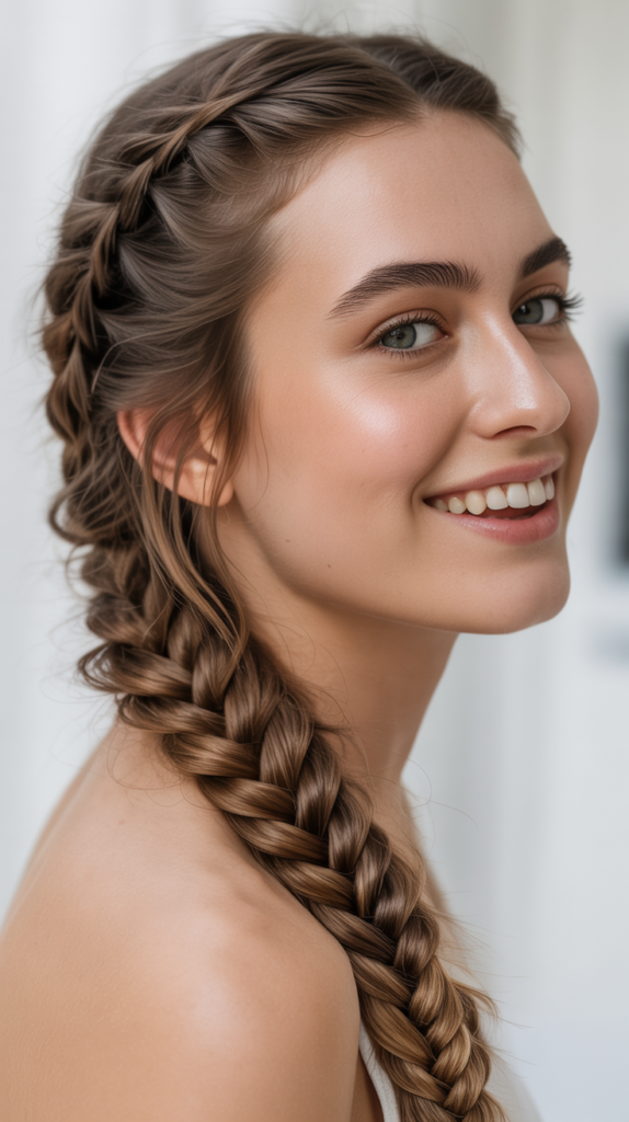 Side Fishtail Braid