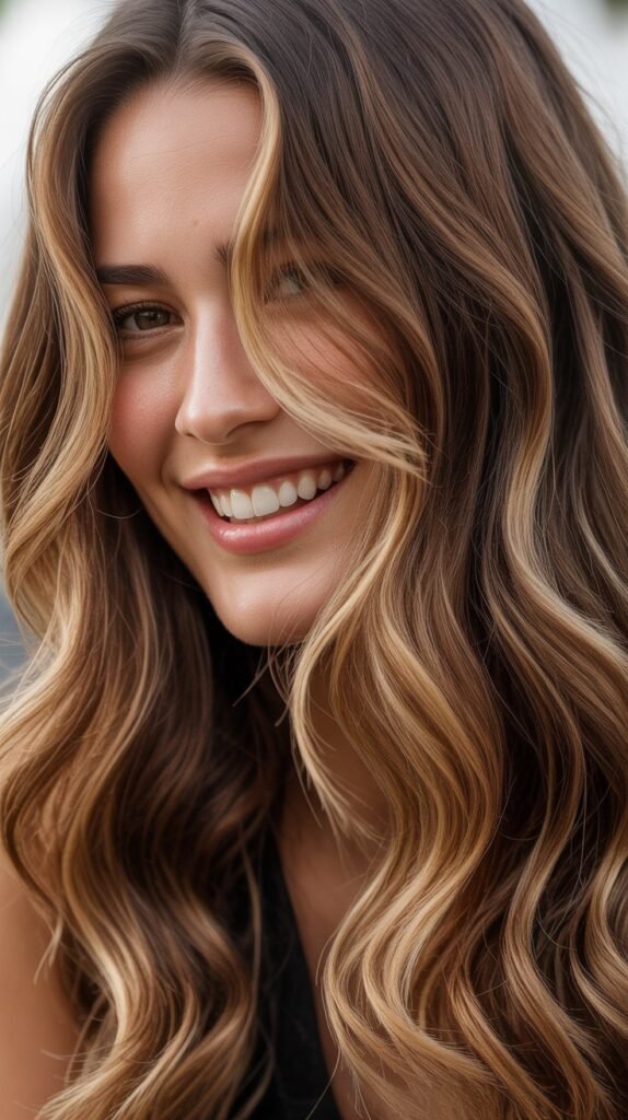 Caramel Ribbon Balayage