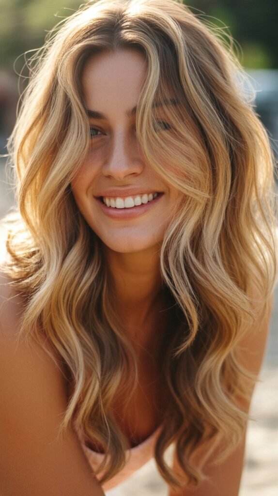 Sun-Kissed Beachy Highlights