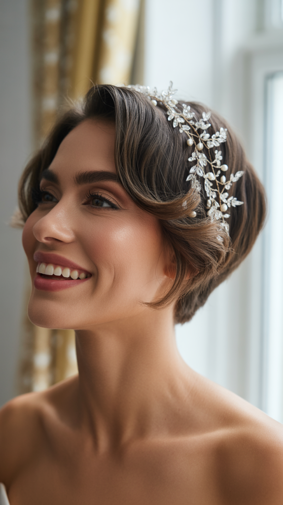  Crystal Hair Vine Accent