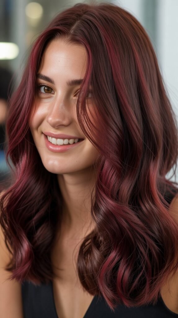 Burgundy Root Smudge