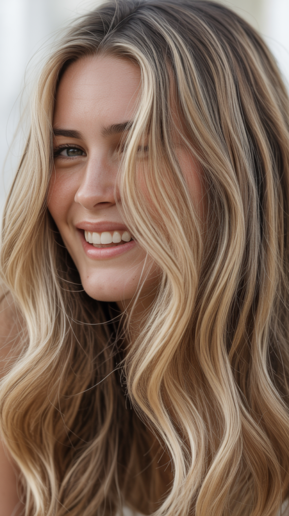Linen Blonde Highlights