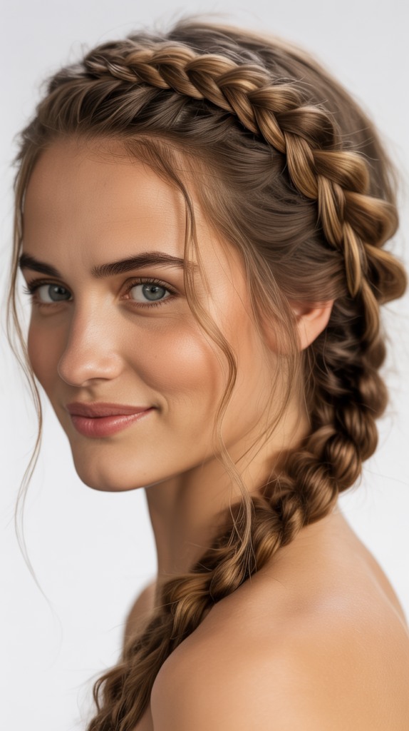  Halo Side Braid