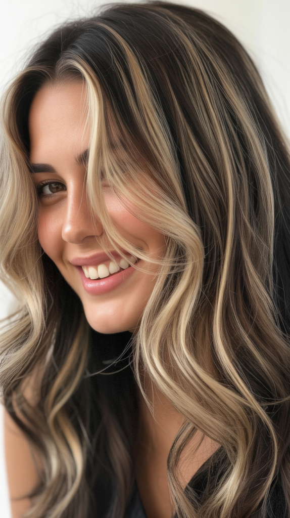 Blonde Highlights with Lowlights