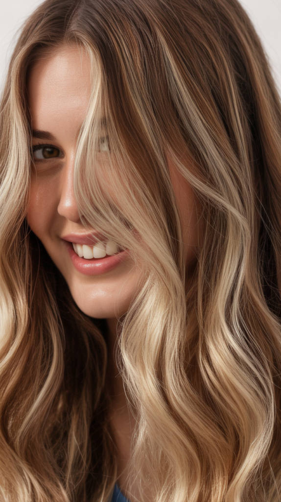 Creamy Vanilla Blonde Highlights