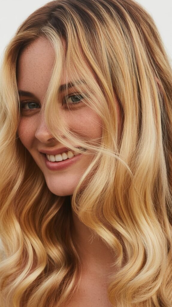 Buttery Blonde Highlights