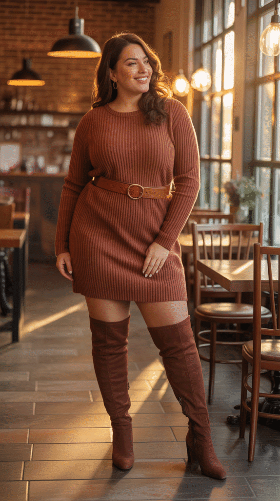 Sweater Dress Styling