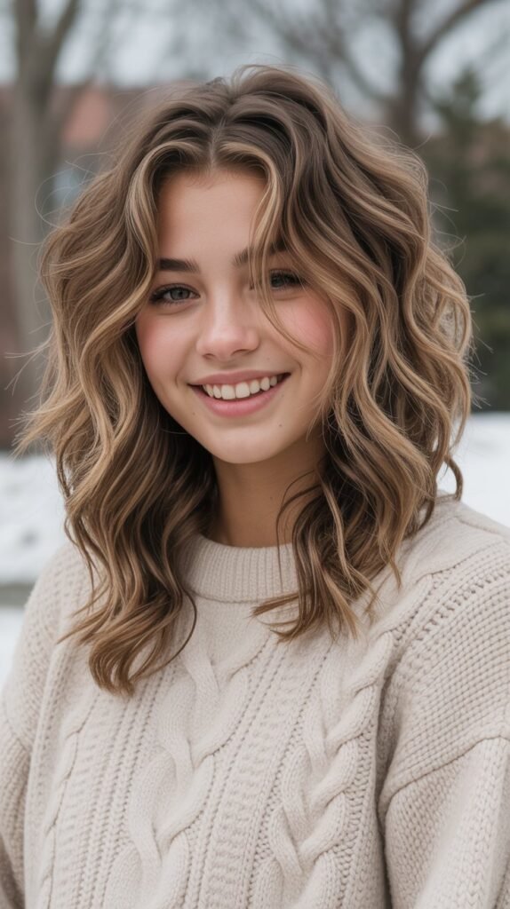 Textured Beach Waves