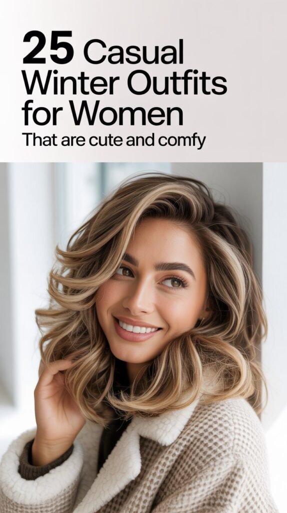 25 Casual Winter Outfits for Women That Are Cute and Comfy