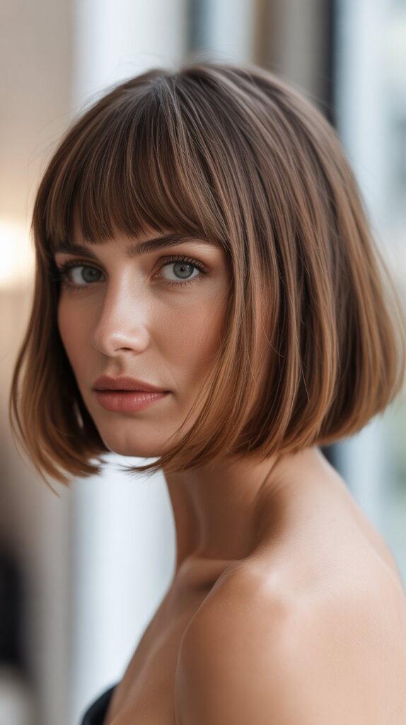 27 Stunning Bob Haircuts for Fine Hair 2025 26 The Diana Bob (Modernized)