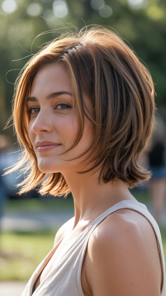 Best 33+ Choppy Bob Haircuts for Fine Hair You'll Want to Try This Year 10 Choppy Lob (Long Bob) for Fine Hair