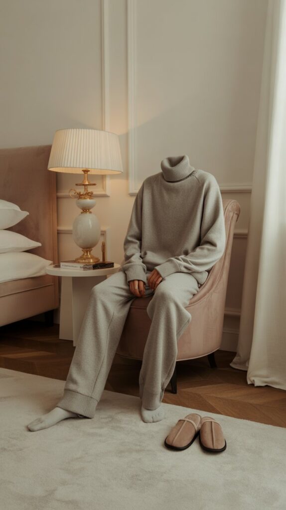 33 Chic Self Care Sunday Outfit Ideas to Dress to Impress 6 The Cashmere Tracksuit