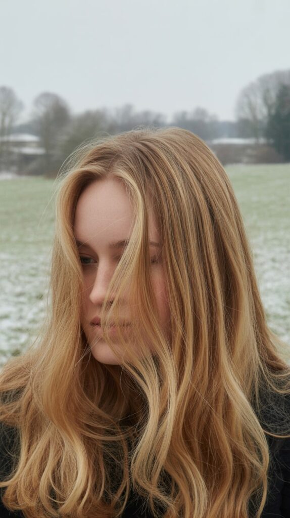 25+ Winter Hair Colors for Blondes: Cool, Chic, and Stunning 15 Wheat Blonde