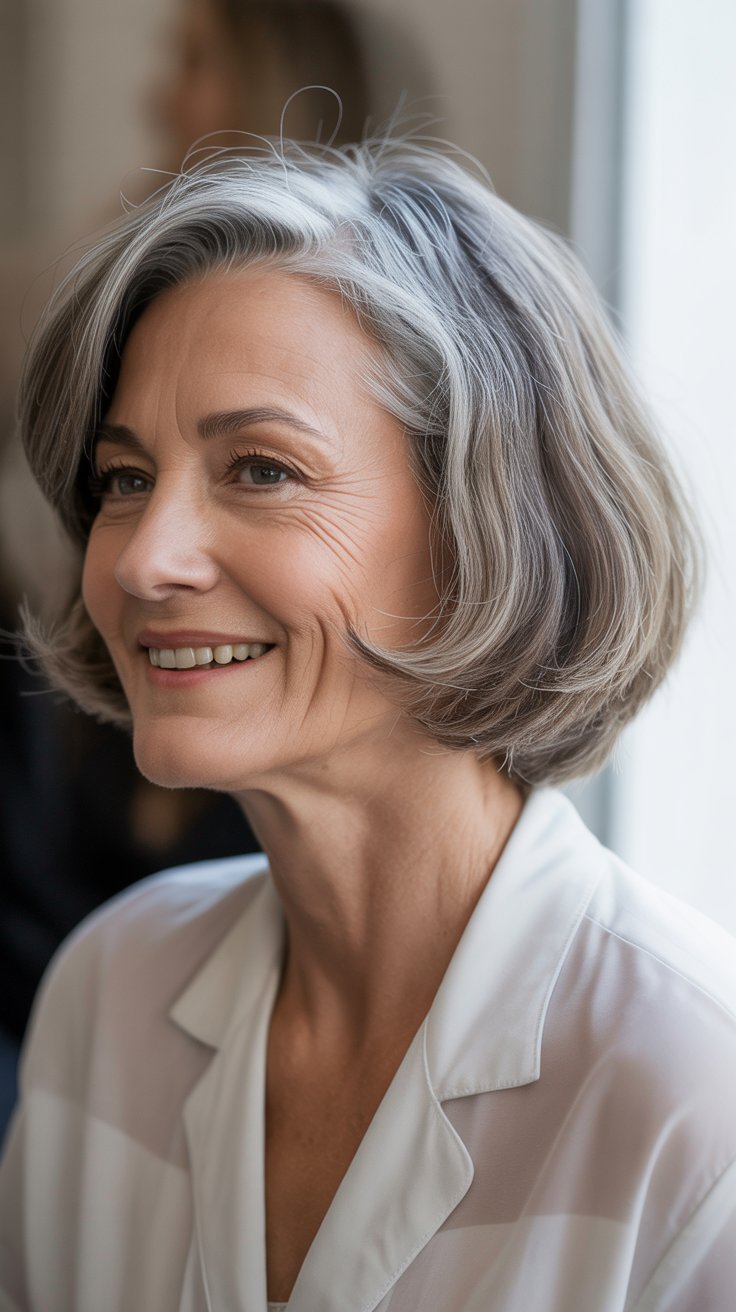 Best 37+ Low-Maintenance Haircuts for Women Over 70